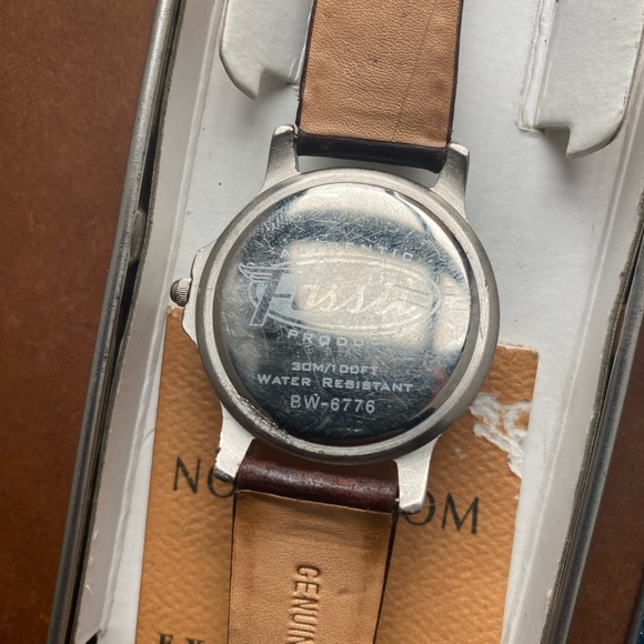 RARE 1995 FOSSIL GALAXY WATCH BW-6776 - Picture 9 of 9